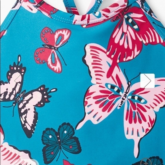 Hanna Andersson NWT Sunblock Tankini Bold Butterflies Print 2T - Picture 3 of 8